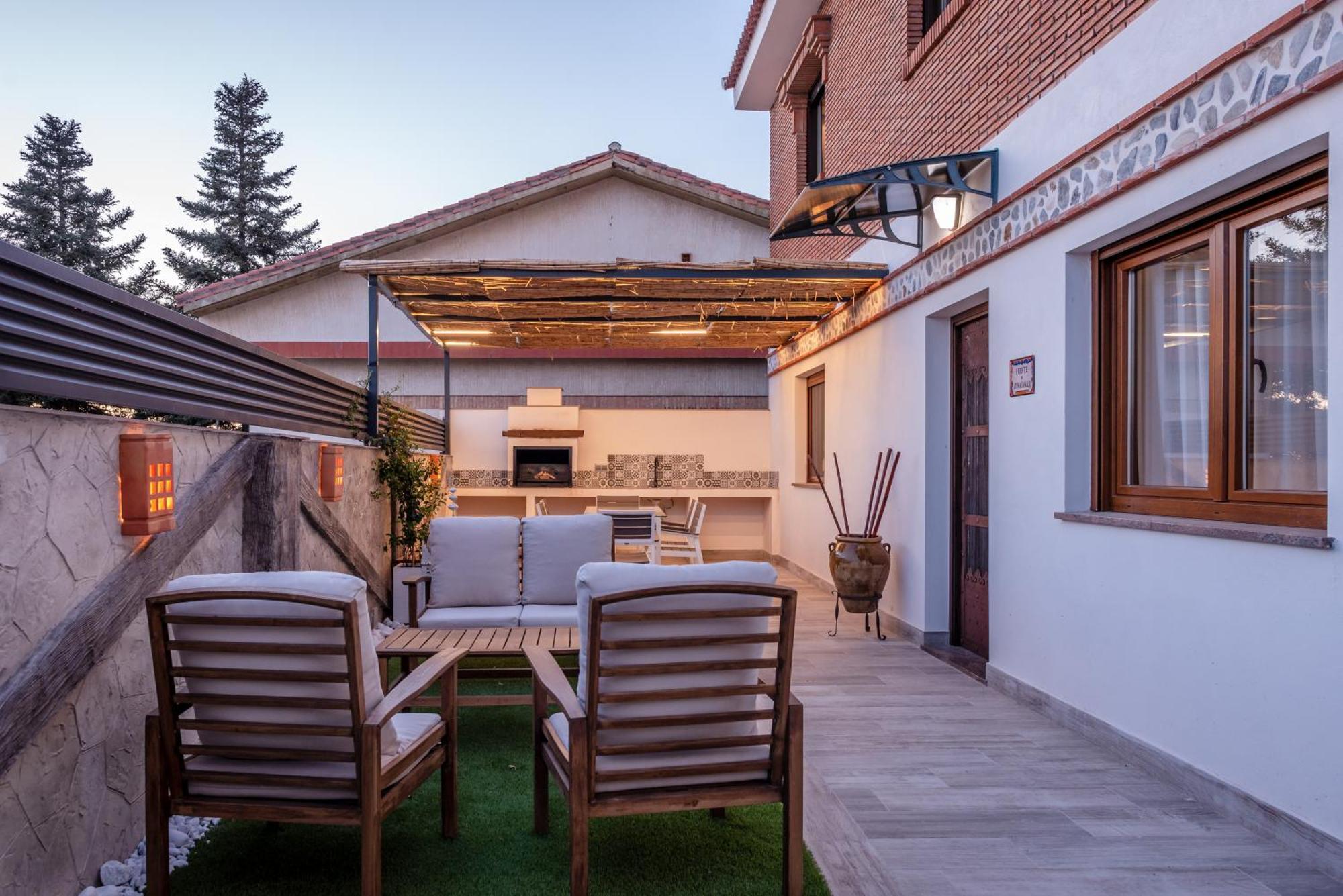 Вилла Casa Penalisa Con Jacuzzi, Barbacoa, Chimenea Y Vistas Panoramicas A Granada Альфакар Экстерьер фото