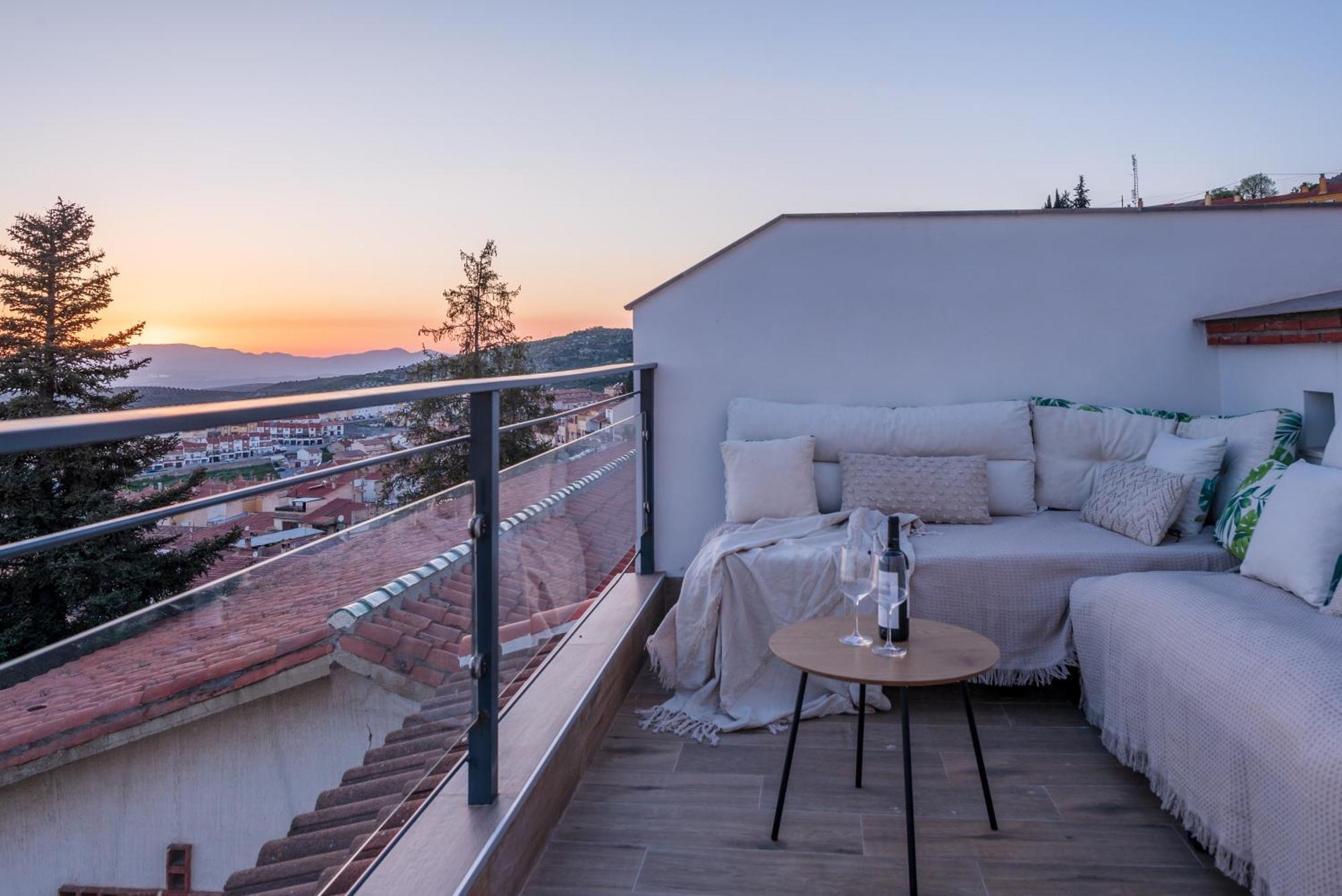 Вилла Casa Penalisa Con Jacuzzi, Barbacoa, Chimenea Y Vistas Panoramicas A Granada Альфакар Экстерьер фото